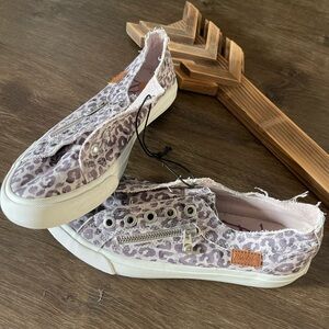 Blowfish Brand leopard print tennis shoes. Women’s Size 7.5